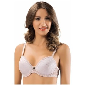 Resim Dantel Kaplı Sütyen Kadın 7012 MÜRDÜM 