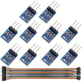 Resim Lumaworld Ams1117 3.3v Ve 5v Regülatör Modülü 800ma Step Down Güç Kartı Dupont Kablo 