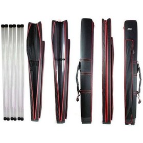 Resim Fly Tek Gözlü 6 Borulu 185cm Kırmızı Kamış Çantası 