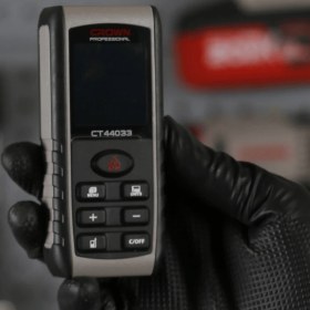 Resim Crown Dijital Lazer Metre Class Iı 60M CT44033 | Yüksek Hassasiyetli Lazer Mesafe Ölçer 