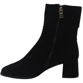 Resim Poletto Hakiki Deri Murdum Bot Topuklu 7734 11 S-983 Mürdüm 