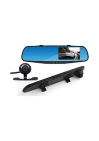 Resim Piranha 1326 Aynalı Full Hd Araç İçi Kayıt Ve Park Kamerası Seti 