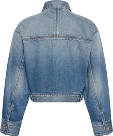 Resim Calvin Klein WORKWEAR JACKET CK SANDED BLUE Kadın Mavi Kot Ceket 