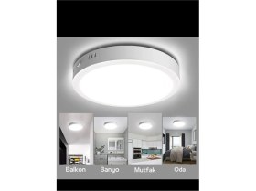 Resim 24W LED Panel Sıva Üstü 3000K(GÜNIŞIĞI) 