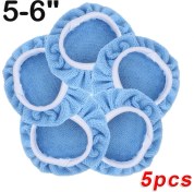 Resim 2Liyao 5 6 Inç 5 Adet Mikrofiber Parlatma Koruyucu Örtü Ağda Pedi Kaput Parlatıcı Koruyucu Örtü 5-10 Inç Parlatma Araçları Aksesuarları (Yurt Dışından) 