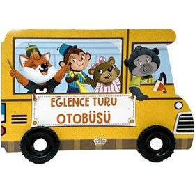 Resim Eğlence Turu Otobüsü Tekerlekli Kitaplar - Huvj-773054 