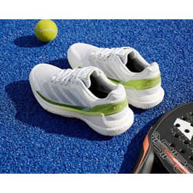 Resim adidas Crazyquick Boost Padel W Unisex Tenis Ayakkabısı JP7228 Beyaz 
