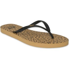 Resim Reef CJ9441 Reef Seaside Prints Parmak Arası Leopar Kadın Terlik 