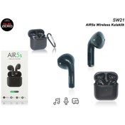 Resim Subzero Kablosuz Bluetooth Kulaklık Sw21 Aır5s Siyah Kılıf Hediyeli 