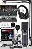 Resim Midex Private Paket-3 CX2 Mikrofon-VS15 Ses Kartı Stüdyo Kayıt Seti 