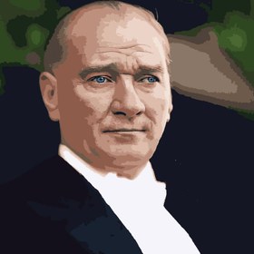 Resim Sayılarla Boyama Seti - Ulu Önder Atatürk - 60x75 