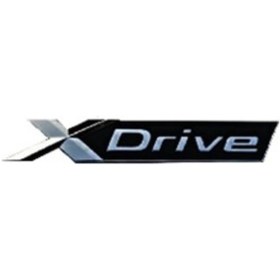 Resim Bmw Uyumlu X Drive Siyah Yazı 