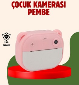 Resim Çocuklar İçin Şipşak Yazıcı Kamera 24mp Hd Çift Lensli Termal Baskılı 