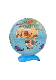 Resim Gürbüz Globe Kalemtraş Hayvanlı Küre 10Cm 
