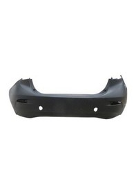 Resim 2014-2016 Mazda 3 Sd Arka Tampon Siyah Çeki Demir Kapaksız-reflektör Delikli Tyg Adet Oem No:bhn150221a 