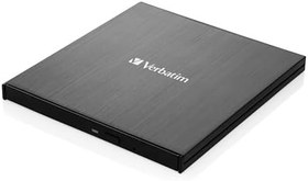 Resim Verbatim Ultra HD 4K Blu-ray Yazıcı USB-C, Siyah 