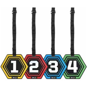 Resim Sklz Reactive Agility Targets Reaktif Çeviklik Hedefleri 10666 Siyah - Beyaz 