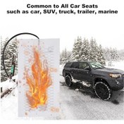 Resim Ulzyvf Yüksek Sıcaklık Koltuk Koltuk Kiti Kılıfı Karbon Isıtıcı Geeksen Fiber Düşük Anahtarı 12v Ho 