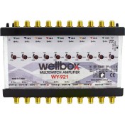 Resim Wellbox 921G 9ıf+1rf 20DB Ayarlı Multiswitch Amplıfıer 