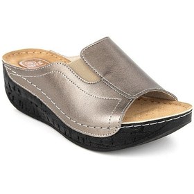 Resim Muya Orthopedix Attica Anatomik Topuk Dikeni Jel Destekli Dolgu Topuklu Kadın Terlik 32257 001 