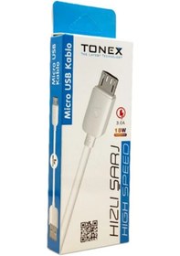 Resim Tonex MA90 3.0 18 W Micro USB Şarj Kablosu 1 M 
