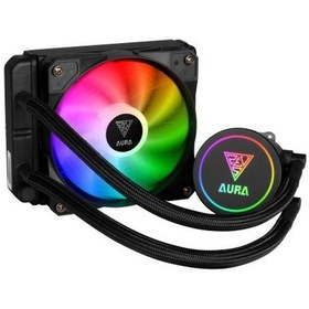 Resim GAMDIAS AURA GL120 120MM INTEL1200/AMD AM4 ARGB SIVI SOĞUTMA 