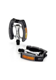 Resim Xlc Pedal Cıty Comfort Alumınyum Plastıc Siyah-Gümüş-Gri 2021 