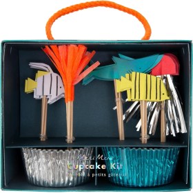 Resim Daisy Home Meri Meri Denizlerin Altı Cupcake Kit (24'lü) 