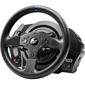 Resim Thrustmaster T300RS Gt 1080° Dönüş Açılı (Pc-Ps) Uyumlu Pedal ve Direksiyon Seti + Uyumlu Shifter (Vites) TH8A USB 7+1 