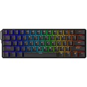 Resim Akko MONSGEEK FUN60 Ultra Manyetik Switch ARGB Kablosuz Hotswap Mekanik Gaming Klavye 