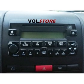 Resim Fiat Palio Teyp Tuş Takımı Parlak Siyah Pianoblack 2006 Sonrası 