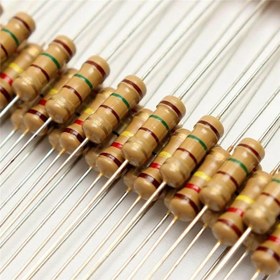 Resim 1/2W 120K Ohm Karbon Film Direnç X 10 Adet (Rf081) 