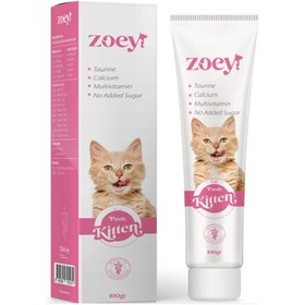 Resim Zoey Yavru Kedilerin Gelişimini Destekleyen Kitten Malt Paste 100 G 