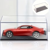 Resim Premium Araba Modeli Sergi Kutusu - Dayanıklı Şeffaf Sert Kabuk Kapaklı, Ev Dekoru & Koleksiyon Sergisi için İdeal 