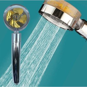 Resim Buffer Tasarruflu Pervaneli Tazyikli Duş Başlığı Diğer 