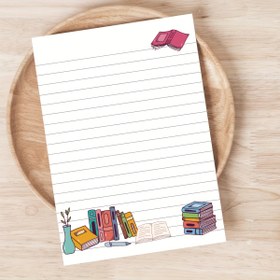 Resim HutYrt Kişiselleştirilmiş Steno Defterleri - Kitap Severler İçin 10.16x13.97 cm Not Defteri, Okuma Kırtasiye, Yapışmaz, Ev ve Ofis Kullanımı İçin, İngilizce Yazılı Dil (1 Paket) 