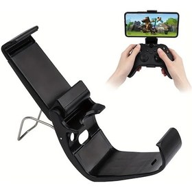 Resim Sunshine022 Siyah Xbox Series S/x Kumanda Klipsli Katlanır Ayarlanabilir Telefon Tutucu 