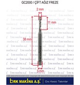 Resim BRK MERMER VE FİBER KOMPOZİT FREZE 