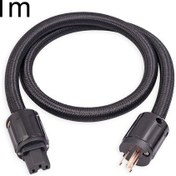 Resim 3720 Hifi Ses Evrensel Ac Güç Kablosu Us Fiş, Uzunluk: 1m 