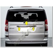 Resim Woc Chrome Mercedes Viano Krom Bagaj Çıtası 2004-2014 Paslanmaz Ç 