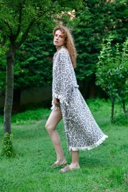 Resim Brandsmithshop Urban Panther Kimono Çok Renkli 