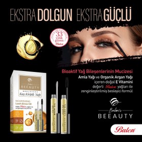 Resim Balen's Beeauty Kaş Yağı & Kirpik Yağı - (Amla Yağı - Argan Yağı - E Vitamini) Tek Paket 2 ürün 