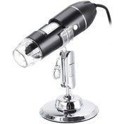 Resim Geeksen 1600x Büyütmeli 8 Led Ayarlanabilir Mikroskop Seti 