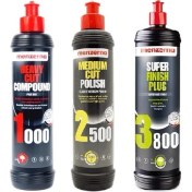 Resim Menzerna 1000 2500 3800 Pasta Hare Seti 250 ml 