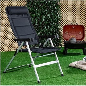 Resim Plus Lüx Kamp Sandalyesi Siyah 