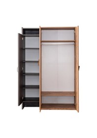 Resim Elit Genç Odası, Dolap Karyola Komodin Şifonyer Çalışma Masası (439300948) Antrasit 