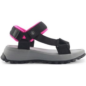 Resim Lumberjack Lıly 5fx Siyah Comfort Casual Spor Sandalet Siyah 
