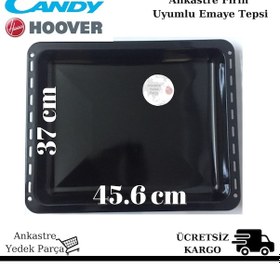 Resim Candy Hoover Ankastre Fırın Emaye Uyumlu Sığ Derin Tepsi - 416802350 