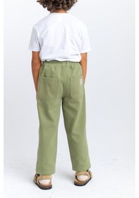 Resim Oliven The Kid Oliventhekid Unisex Gabardin Pantolon Yeşil Yeşil 