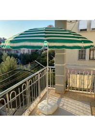 Resim Plaj Şemsiyesi Eğilebilir 200x200 Ölçü Yeşil 